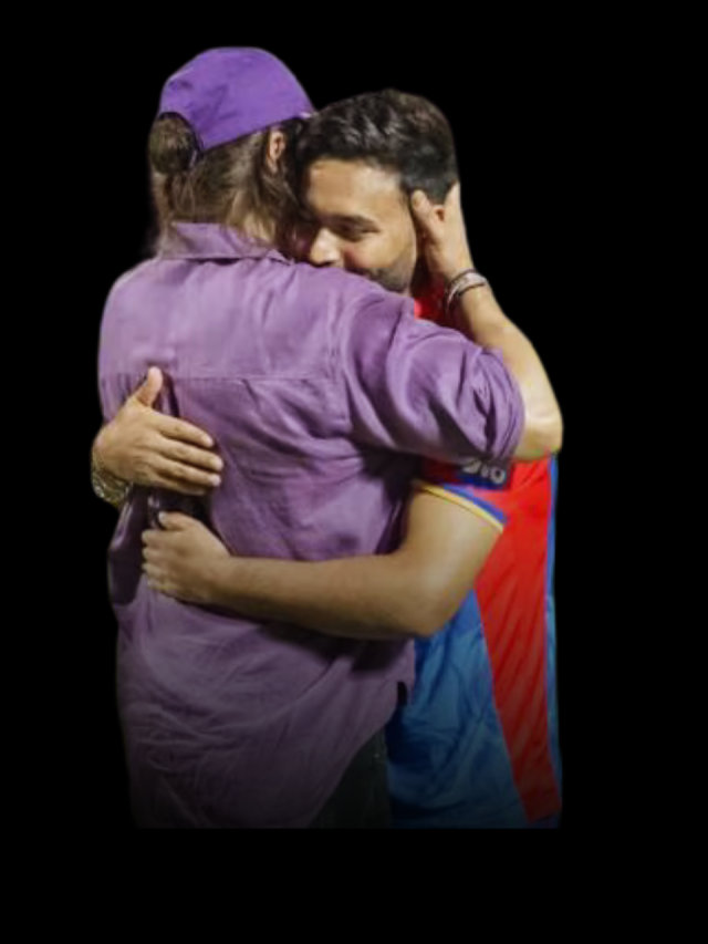 shahrukh khan hugs rishabh pant