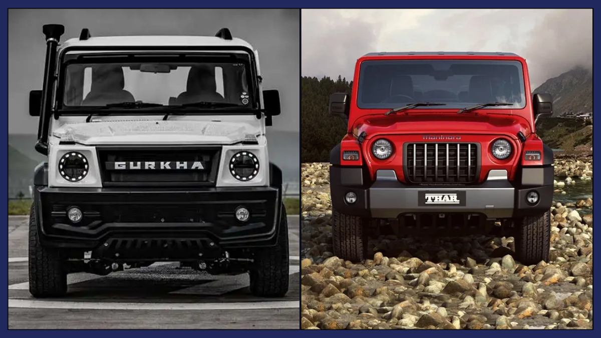 Five Door Force Gurkha VS Mahindra Five-door Thar-2